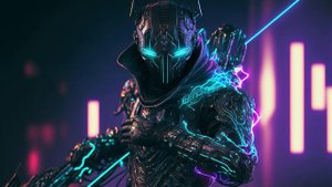 MC QUATTRO - tough robot attack (кибер панк музыка для игр и тренировок)