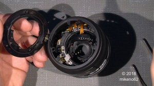 How to exchange the flex cable in AF-s DX Nikkor 18-55mm 1:3.5-5.6G