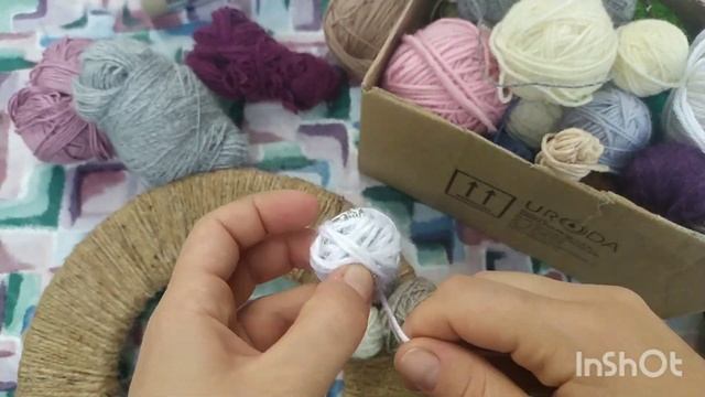 Как использовать остатки пряжи смотреть онлайн