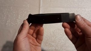 Складной нож ручной работы замок "Бэк-лок"