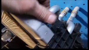 Пежо боксер ,опять радиатор отопителя.