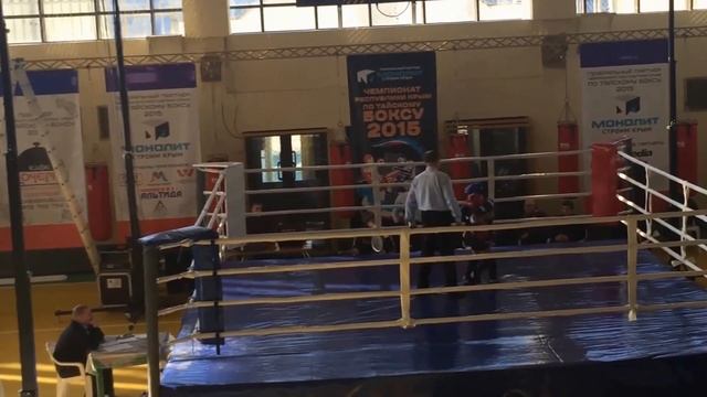 Сухотин Давид MUSSON GYM 1 день Чемпионата Республики Крыма по тайскому боксу 2015 смотреть онлайн