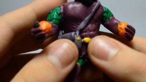 Green Goblin/Зелёный Гоблин-враг Человека-паука из пластилина