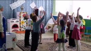 Открытое занятие в детском саду