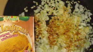 Постное картофельное пюре с шафраном