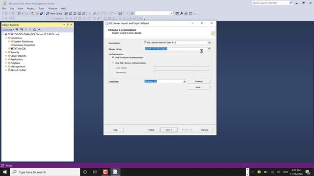 Import Access Database into MS SQL Server смотреть онлайн