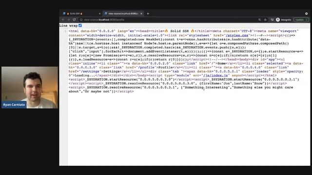 Streaming SolidJS - Server Rendering смотреть онлайн