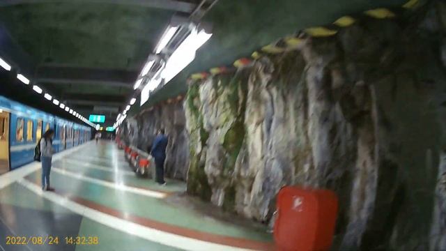 4 СТАНЦИИ МЕТРО в СТОКГОЛЬМЕ, которые НУЖНО ПОСМОТРЕТЬ // достопримечательности Стокгольма