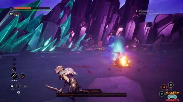 Final épico Ultimo Boss Erray The Stage de Stray Blade смотреть онлайн