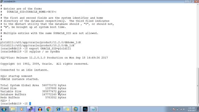 oracle database startup steps смотреть онлайн
