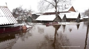 Паводок в Костромской области.город Солигалич. 2019