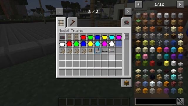 Model Trains Mod  Minecraft 1.12.2 Mod Showcase 15 