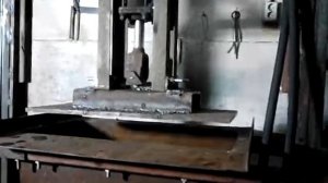 Самодельный гидропресс для арболитовых блоков 60*30*20