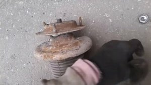 москвич 2141 передняя стойка на другой стороне со втулкой Часть 2