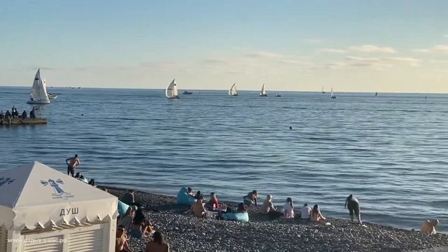 Сочи 2022 Пляж Маяк, Центральная набережная ❤️?⛰??☀️