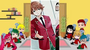 Classroom of elite (class D) react to Ayanokoji part 4/5 | Rus/Eng