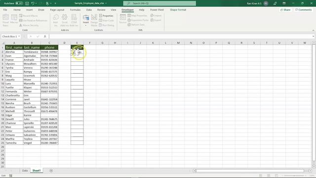Checkboxes In Excel | How To Add Checkboxes In Excel | Excel Basics Tutorial | Simplilearn