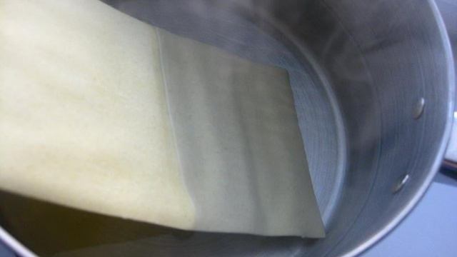 Лазанья с фаршем и грибами