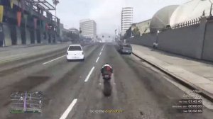 GTA 5 Online : Weekly Time Trial : LSIA on the Shitzu Hakuchou Drag