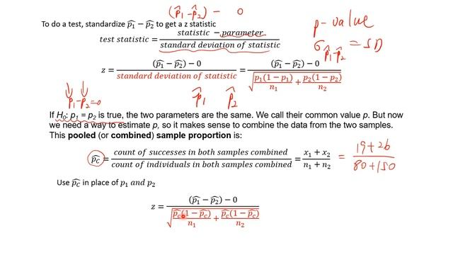 AP 统计 Lecture 7.5 双样本比例问题的假设检验Two Sample Proportion Test смотреть онлайн