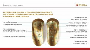 WHIEDA Коррекционные стельки | Тарасова Любовь