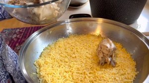 Азербайджанский плов «ДОШЕМЕ» с курицей, каштанами и СУХОФРУКТАМИ / Azerbaijani pilau "DOSHEME"