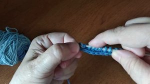 #тунисскоевязание Школа тунисского вязания, урок 2 - простой тунисский столбик