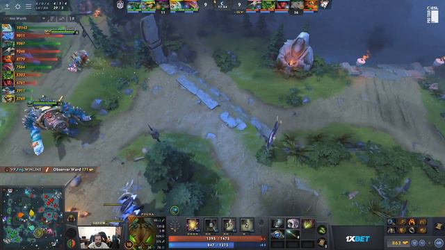 Dota2 - OG vs Virtus.pro - Game 2 - DreamLeague Season 22 - Group A смотреть онлайн