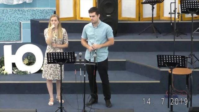 Марин и Марина Севастиян - Молитва (ц.Вифания, г.Кишинев) смотреть онлайн