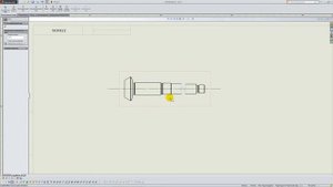 Solidworks. Урок 9.7 Вид с разрывом (линия разрыва) - создание чертежа