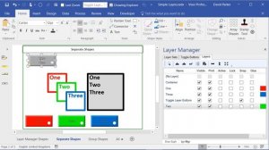 Using ToggleLayer Buttons in Visio