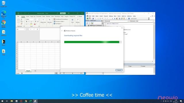 Fix Sửa lỗi Selenium Basic for VBA | Automation error | Run-time error '-2146232576 (80131700)'