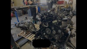 Замена мотор OM642 на GLS350d за 72 часа