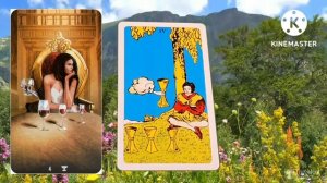 ЧЕТВЁРКА КУБКОВ.ЗНАЧЕНИЕ МЛАДШИХ АРКАНОВ ТАРО УЭЙТА.КУБКИ