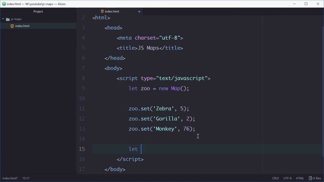 Maps in Javascript (Map Object)