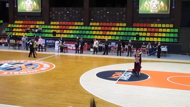 Пасодобль (до B класса Взрослые+Молодежь) 22.04.2018 Танцующий мир - 2018 смотреть онлайн