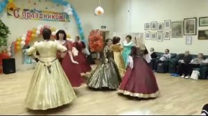 Новогодняя кадриль"Тик-так" (группа "Ветер танца") ТЦСО Бибирево филиал Алтуфьевский