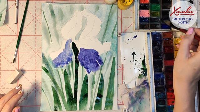Видео-урок художника Глубоковой Оксаны Николаевны смотреть онлайн