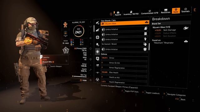 The Division 2 | GOD TIER UMBRA SKILL BUILD | INSANE SURVIVABILITY AND MASSIVE SKILL/WEAPON DAMAGE!