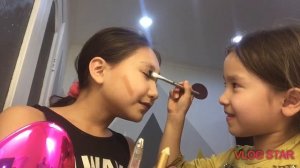 Макияж без растушовки?!?! Как это было?!??????? меня красит девочка 8 лет???