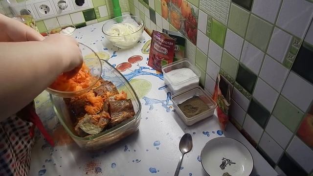 МИНТАЙ в духовке с луком и морковью смотреть онлайн