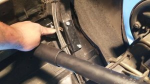 CHEVY NOVA REAR  SHOCK RELOCATION