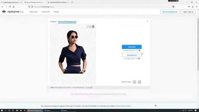 How to Remove Background easily from Picture without photoshop in two seconds | Bangla, Watch Out смотреть онлайн