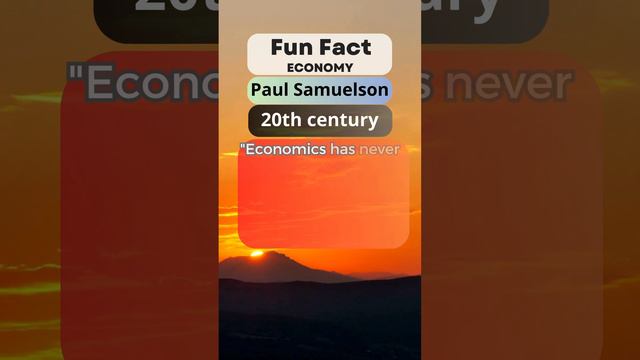 Fun Story Fact Economy: #PaulSamuelson #history #facts #mindset #viral #development #business