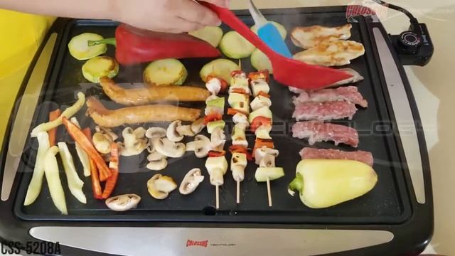 Velika grill ploča CSS-5208A - Colossus Technology смотреть онлайн