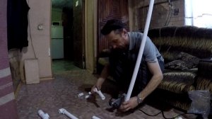 Радиатор из полипропиленовых труб.