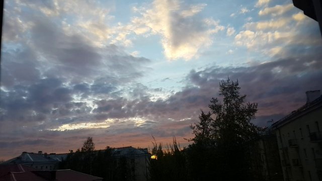 облака