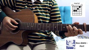 New Jeans - Hurt | Acoustic Guitar chords by Adindakarts