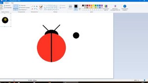 Практические работы в графическом редакторе Paint: ПР1-Задание_1