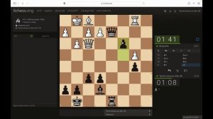 Правильная игра против Каталона! Победа черными в блиц! Блиц шахматы на lichess.